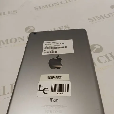 APPLE BLACK IPAD MINI DMPLVBNJFP84