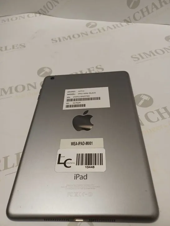 APPLE BLACK IPAD MINI DMPLVBNJFP84