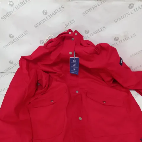 JOULES COAST COASTAL WATERPROOF COAT - SIZE 16