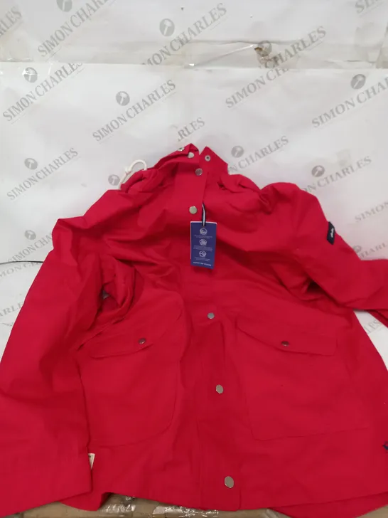 JOULES COAST COASTAL WATERPROOF COAT - SIZE 16