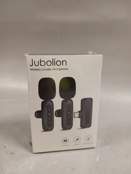 BOXED SEALED JUBOLION WIRELESS LAVALIER MICROPHONE 