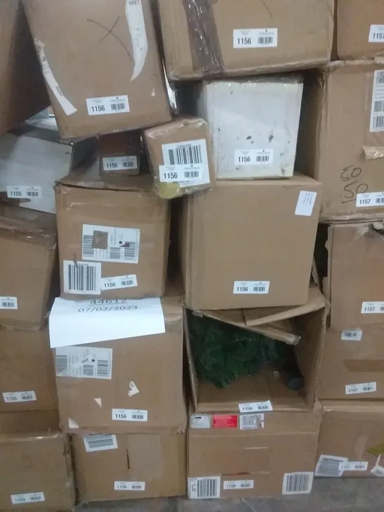 11 BOXES CONTAINING ASSORTED CHRISTMAS TREES