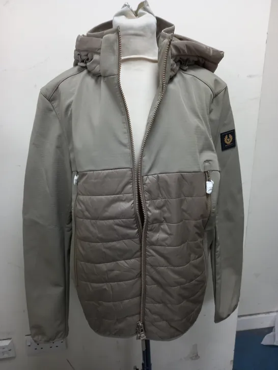 BELSTAFF FOSSIL BOUNDARY JACKET - SIZE MEDIUM