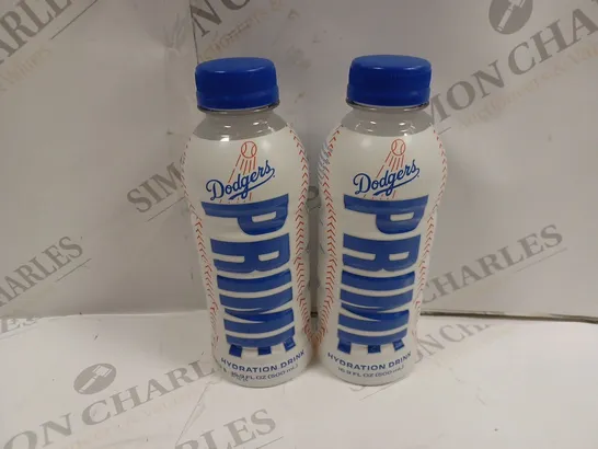 2 PRIME LIMITED EDITION DODGERS HYDRATION DRINKS (2 x 500ml)