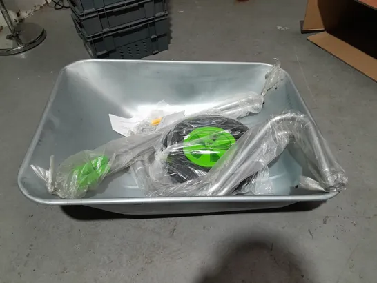 BOXED NEO 65L METAL WHEELBARROW