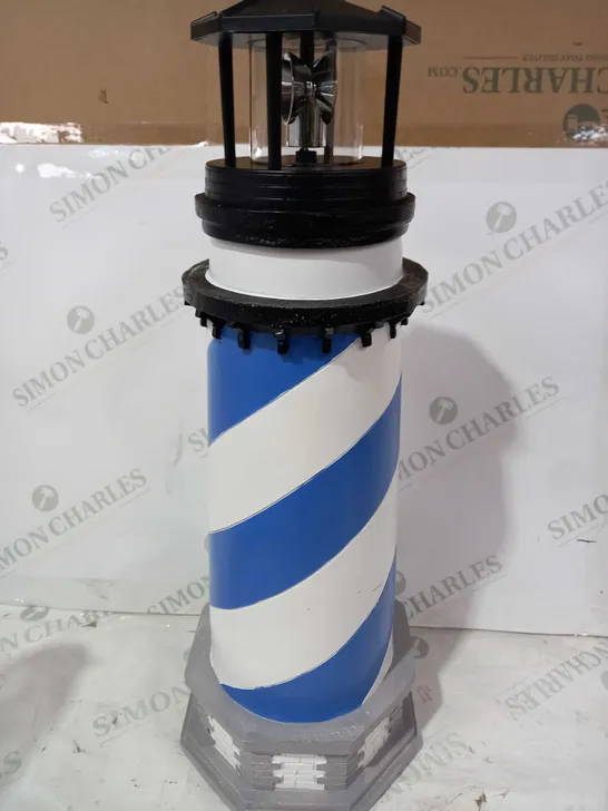 GARDEN REFLECTIONS SOLAR LED LIGHTHOUSE