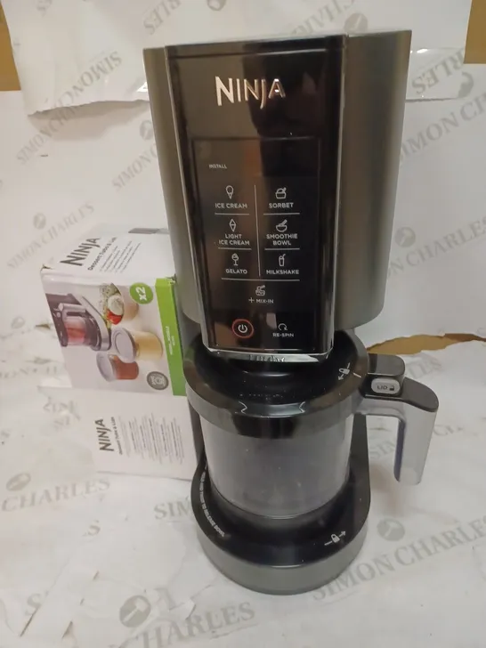 NINJA CREAMI ICE CREAM & DESSERT MAKER