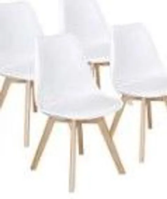 BOXED CLIPOP WHITE DINING CHAIR 