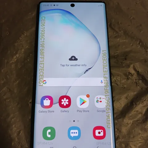 SAMSUNG GALAXY S10E SMARTPHONE 