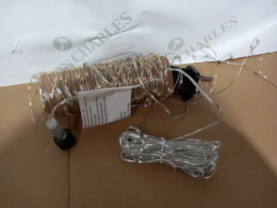 JOHN LEWIS BIG & BRIGHT WIRE LIGHTS WITH TIMER, 320 PURE WHITE LEDS