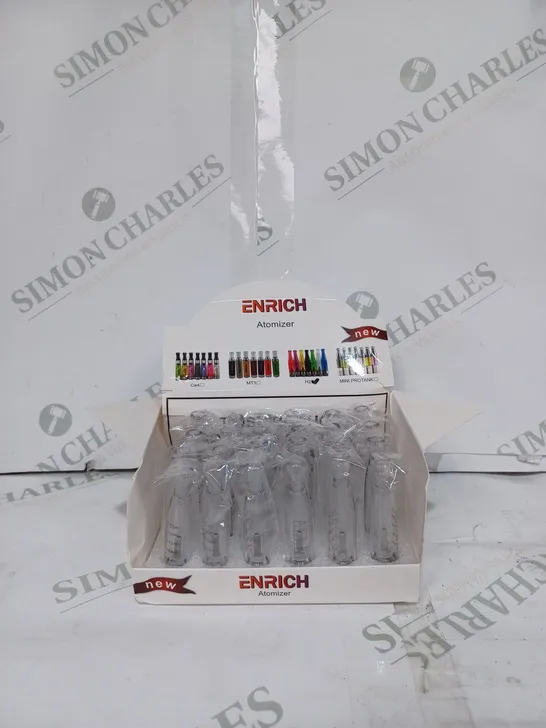 PACK TO CONTAIN APPROX. 24 X ENRICH H2 E-CIGARETTE ATOMIZERS 