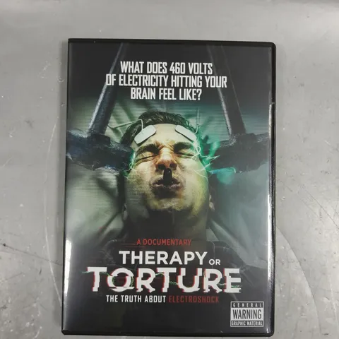 THERAPY OR TORTURE TRUTH ABOUT ELECTROSHOCK DOCUMENTARY BLU-RAY