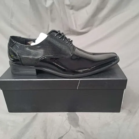 DOBELL CONTEMPORARY OXFORD DRESS SHOES IN BLACK SIZE 7