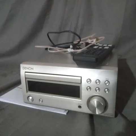 DENON DM41 CD RECEIVER - SILVER