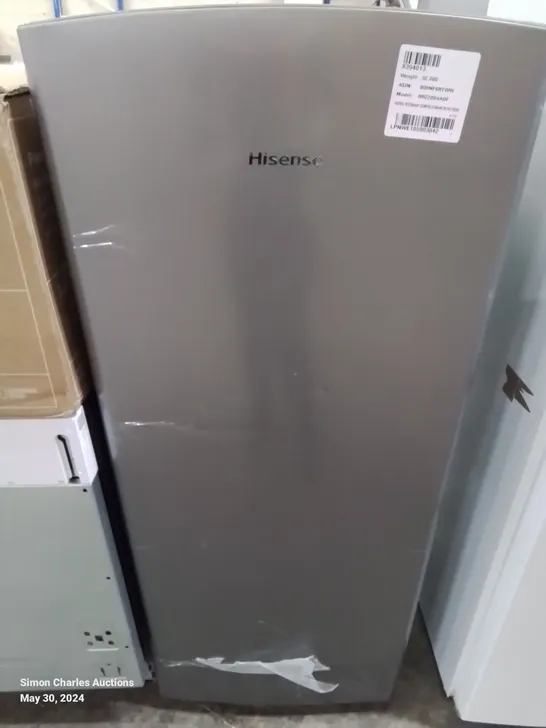 HISENSE FREESTANDING RETRO FRIDGE IN GREY - (RR220D4ADF)