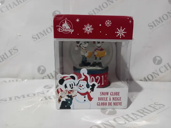 BOXED DISNEY SNOW GLOBE