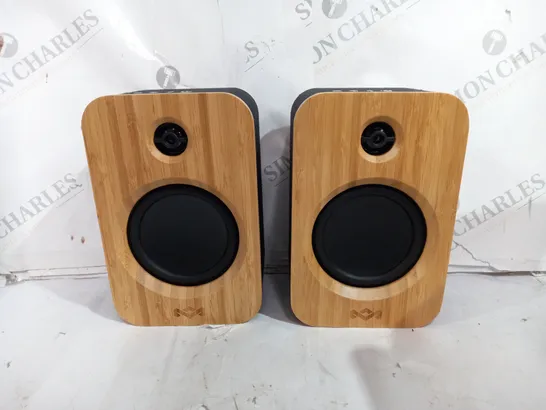 BOXED HOUSE OF MARLEY GET TOGETHER DUO SPEAKERS BLUETOOTH, BOOKSHELF STYLE