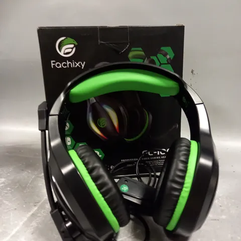 BOXED FACHIXY FC-100 PROFESSIONAL VIDEO GAMING HEADSET 