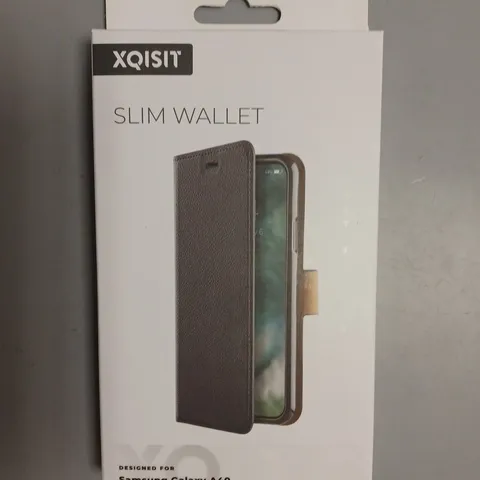 BOX OF APPROXIMATELY 60 BRAND NEW ASSORTED SAMSUNG GALAXY A40 SLIM WALLET CASES