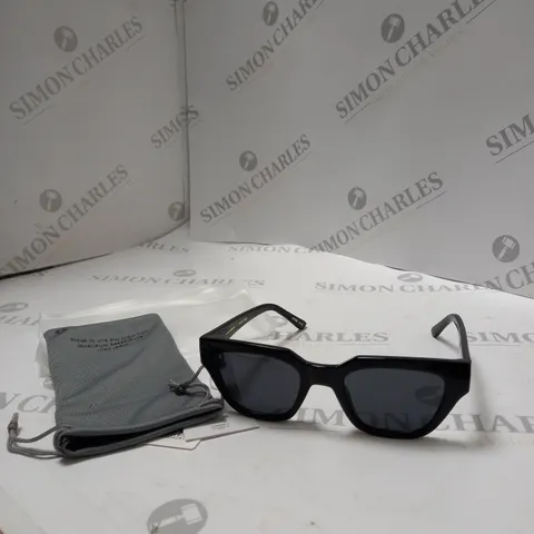 A.KJAERBEDE KAWS BLACK SUNGLASSES