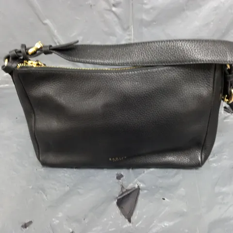 RADLEY LONDON BLACK LEATHER SHOULDER BAG