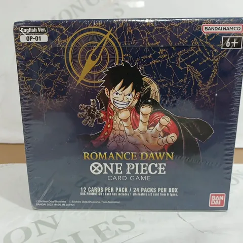 SEALED ROMANCE DAWN ONE PIECE CARD GAME