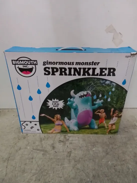 BOXED & SEALED BIGMOUTH GINORMOUS MONSTER SPRINKLER 