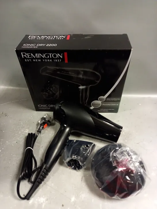 BOXED REMINGTON IONIC DRY 2200 HAIRDRYER 