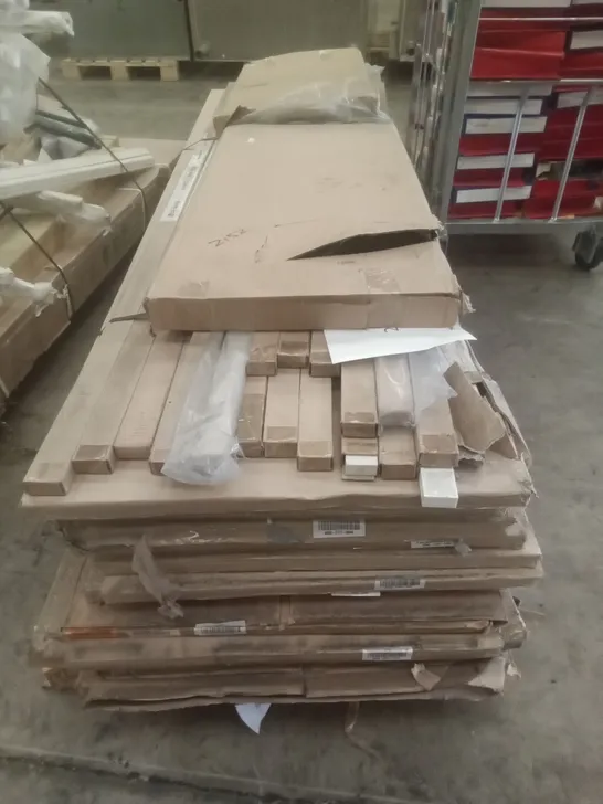 PALLET OF ASSORTED WHITE WORKTOPS