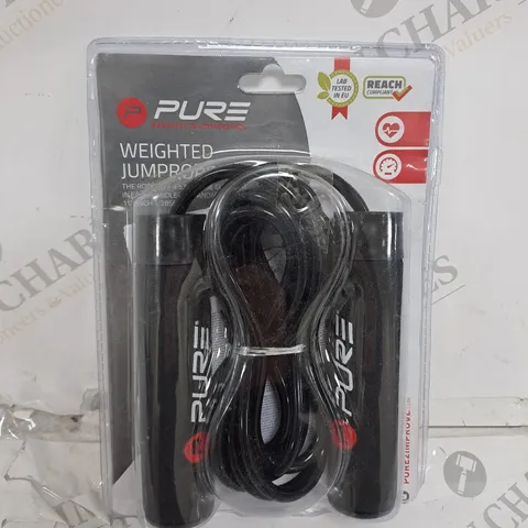 PACKAGED PURE WEIGHTED JUMP ROPE