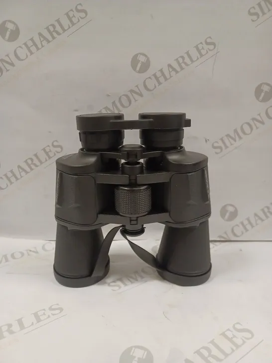 BOXED RONHAN BINOCULARS IN BLACK WITH LENS CAPS