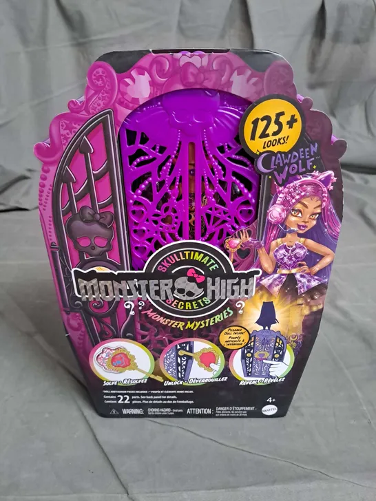 MONSTER HIGH SKULLTIME SECRETS MONSTER MYSTERIES 