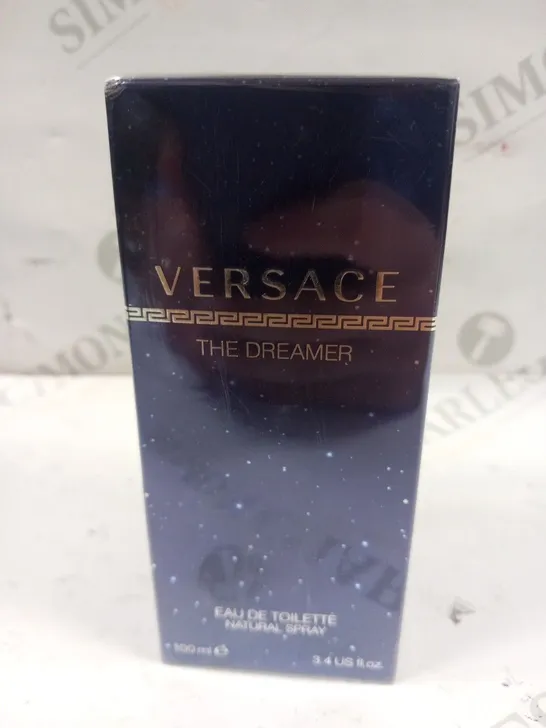 BOXED AND SEALED VERSACE THE DREAMER EAU DE TOILETTE SPRAY 100ML