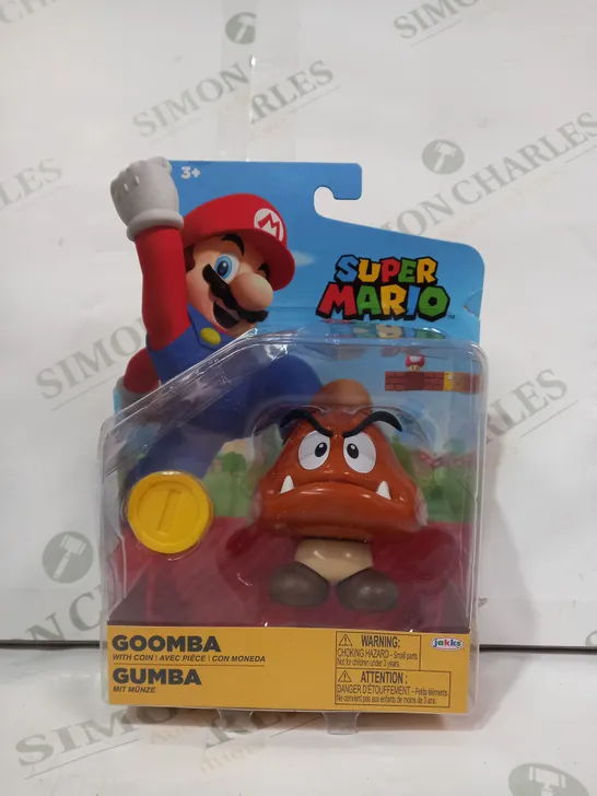 JAKKS SUPER MARIO GOOMBA WITH COIN FIGURE