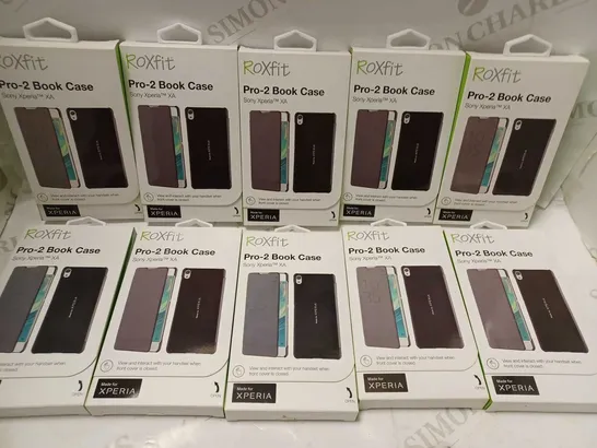 LOT OF APPROXIMATELY 10 ASSORTED SONY XPERIA PHONE CASES FOR VARIOUS MODELS