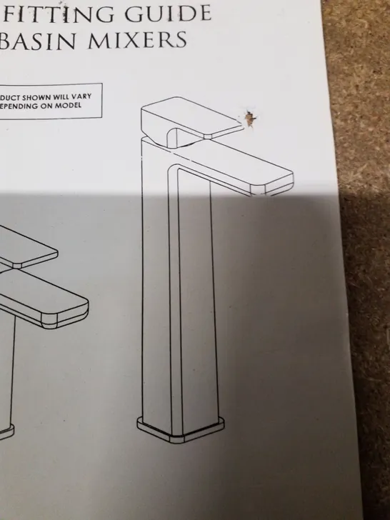 BOXED WINDON HIGH-RISE MONO PILLAR TAP  