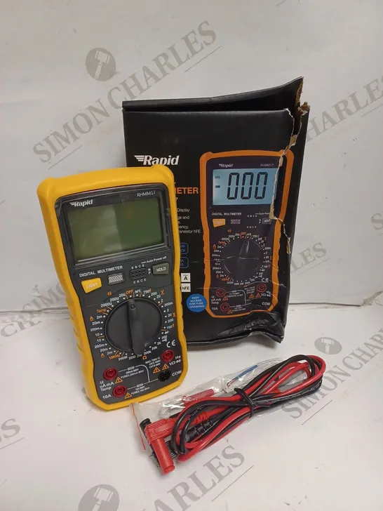 BOXED RHMM17 DIGITAL MULTIMETER 