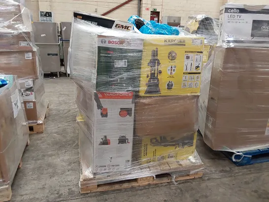 PALLET OF APPROXIMATELY 16 UNPROCESSED RAW RETURN HOUSEHOLD AND ELECTRICAL GOODS TO INCLUDE;