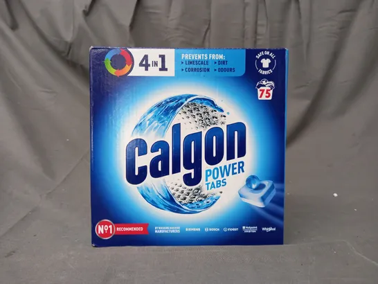 BOXED CALGON 4-IN-1 POWER TABS (PACK OF APPROXIMATELY 75)