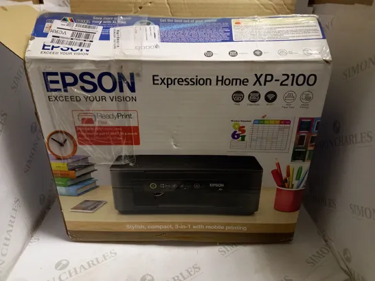 BOXED EPSON EXPRESSION HOME XP-2100 PRINTER