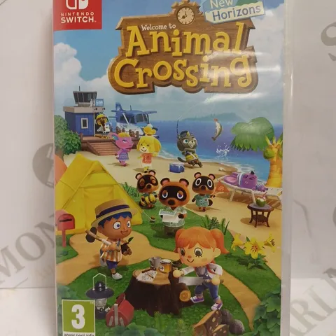 NINTENDO SWITCH ANIMAL CROSSING NEW HORIZONS GAME