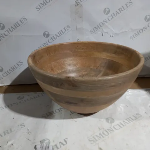 BOXED NKUKU INDUS WOODEN BOWL