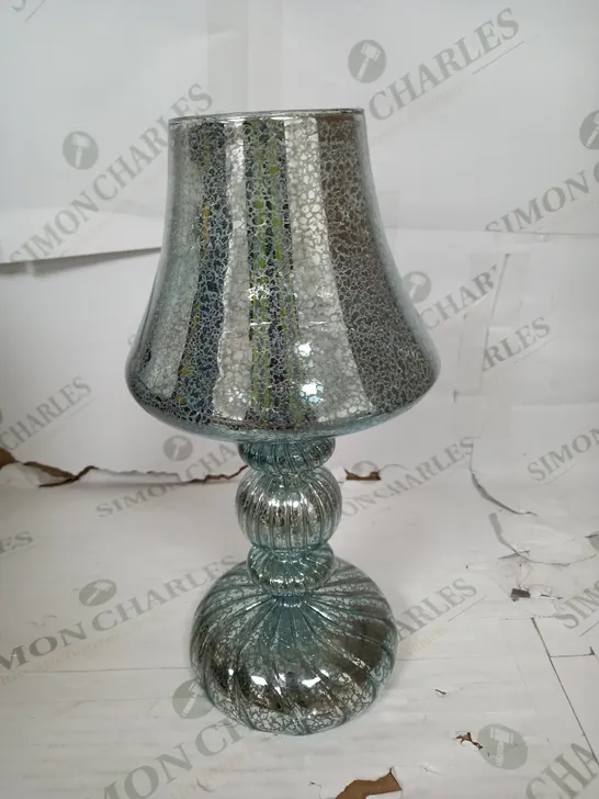 BOXED HOME REFLECTIONS PRE-LIT LED MERCURY GLASS LAMP