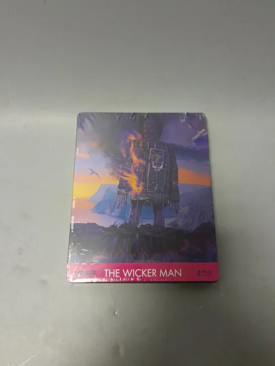 SEALED THE WICKER MAN - ÉDITION STEELBOOK - BLU-RAY 4K ULTRA HD + BLU-RAY IN FRENCH LANGUAGE