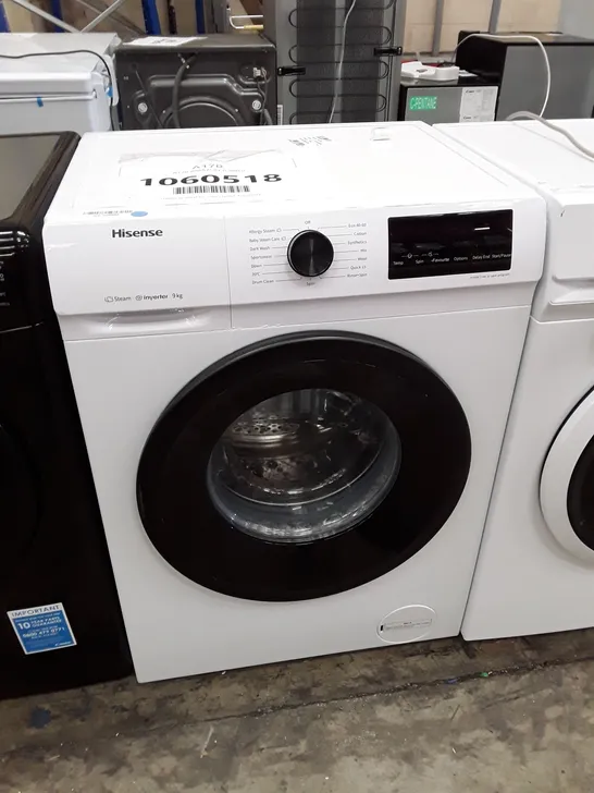 HISENSE FREESTANDING 9KG WASHING MACHINE - WFQP9014EVM