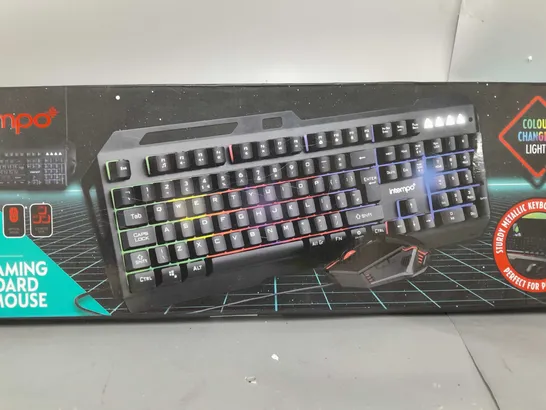 INTEMPO COLOUR CHANGING LED GAMING KEYBOARD