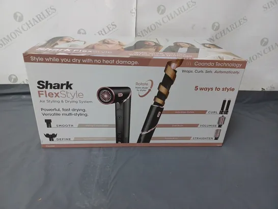 BOXED SHARK HOT AIR STYLER & HAIR DRYER