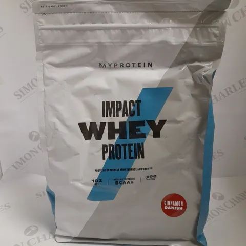 MYPROTEIN IMPACT WHEY PROTEIN POWDER 2.5KG - CINNAMON DANISH  