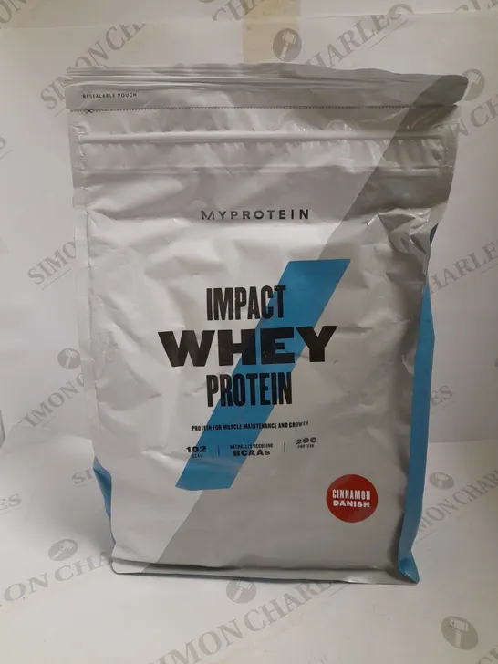 MYPROTEIN IMPACT WHEY PROTEIN POWDER 2.5KG - CINNAMON DANISH  