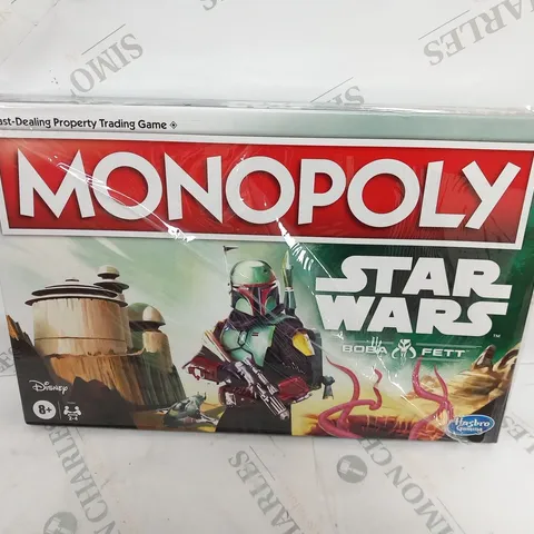 BOXED STAR WARS BOBA FETT MONOPOLY 